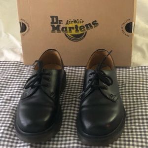 Dr. Martens Black Oxfords, Size 7